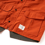 (JK257) Colorblock Two Face Jacket