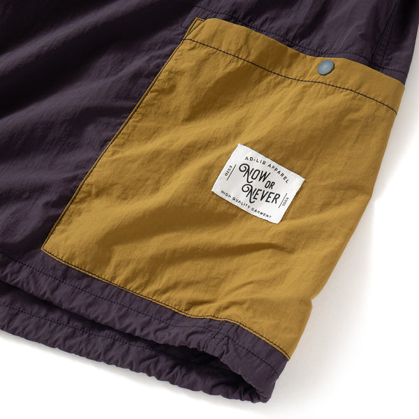 (JK275) Two Tone Coach Jacket
