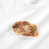 (ZT1038) Kids Fry Beef Rice Noodles Graphic Tee