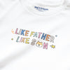 (ZT759) Kids Like Father Like Son Graphic Tee