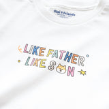 (ZT759) Kids Like Father Like Son Graphic Tee