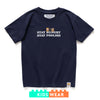 (ZT880) Kids Stay Hungry Stay Foolish Graphic Tee