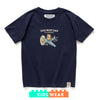 (ZT664) Kids Vintage Pilot Graphic Tee