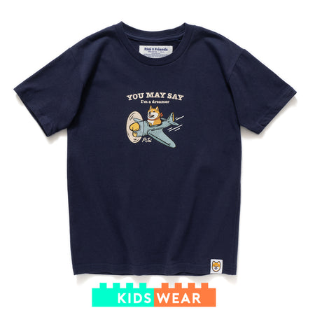 (ZT880) Kids Stay Hungry Stay Foolish Graphic Tee