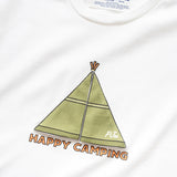 (ZT895) Kids Happy Camping Graphic Tee