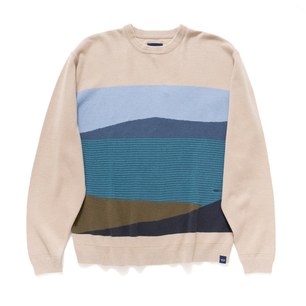 (KN055) Colorblock Knit Pullover