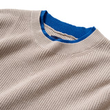 (KN056) Layered Knit Pullover