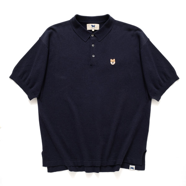 (KN057) Knitted Polo Tee