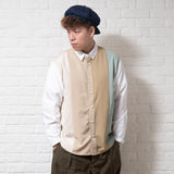 (ST087) Patchwork Shirt