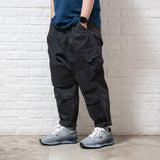 (PT285) Contrast Cargo Pants