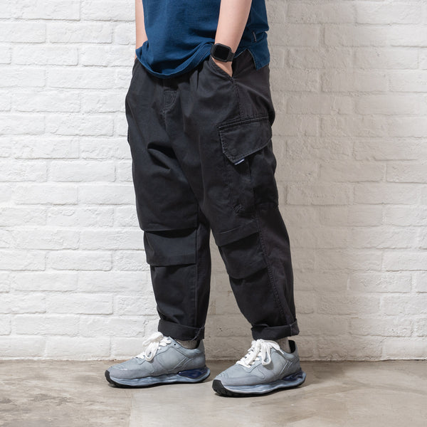 (PT285) Contrast Cargo Pants