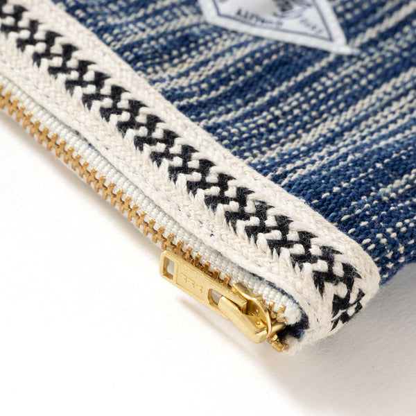 (YB362) Indigo Pattern Coins Bag