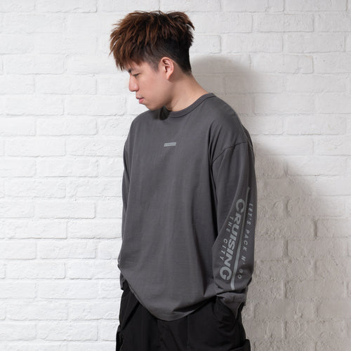 (TP393) Graphic Long Sleeve Tee