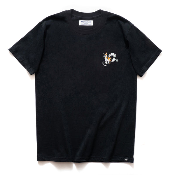 (EMT095) MYO Calico Cat College Graphic Tee