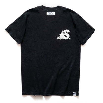 (EMT102) Make Your Own White B.Shorthair Cat Graphic Tee