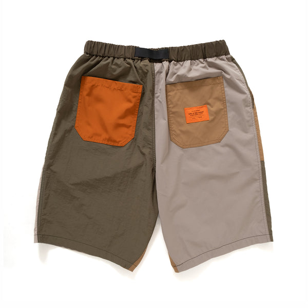 (SP327) Crazy Patch Outdoor Shorts