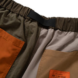 (SP327) Crazy Patch Outdoor Shorts