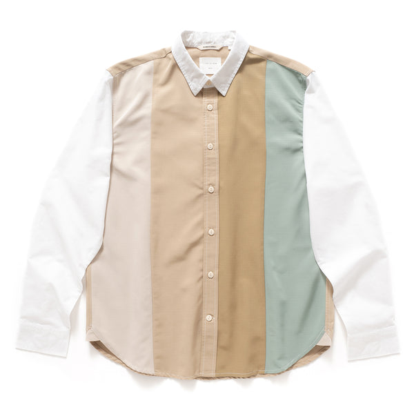 (ST087) Patchwork Shirt