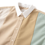 (ST087) Patchwork Shirt