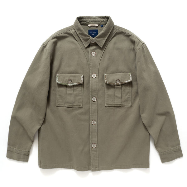 (ST134) Work Shirt Jacket