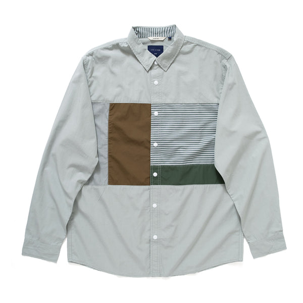 (ST199) Patchwork Shirt