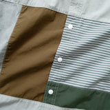(ST199) Patchwork Shirt
