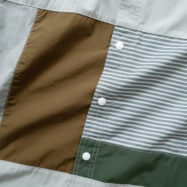 (ST199) Patchwork Shirt