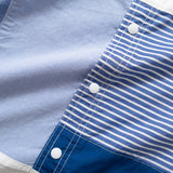 (ST199) Patchwork Shirt