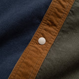 (ST213) Crazy Patch Corduroy Shirt