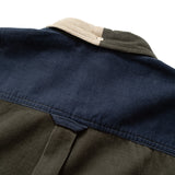 (ST213) Crazy Patch Corduroy Shirt