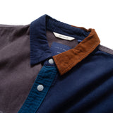 (ST213) Crazy Patch Corduroy Shirt