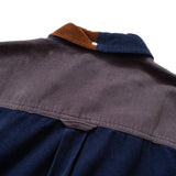 (ST213) Crazy Patch Corduroy Shirt