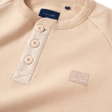 (SW219) Henley Neck Sweater