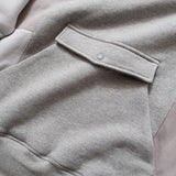 (SW319) Tonal Colorblock Hoodie