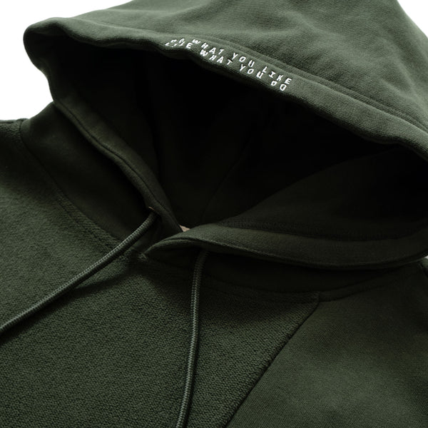 (SW322) Message Embroidery Hoodie
