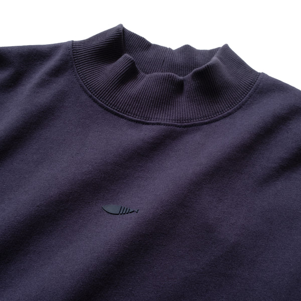 (TP436) Half Turtle Neck Long Sleeve Tee