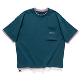 (TP520) Triple Layer Embroidery Pocket Tee