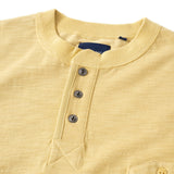 (TP549) Heavyweight Henley Neck Tee