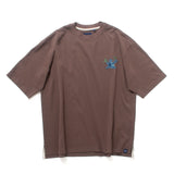 (TP578) Color Stitching Oversize Tee