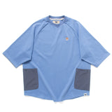 (YT640) Cropped Sleeve Raglan Tee