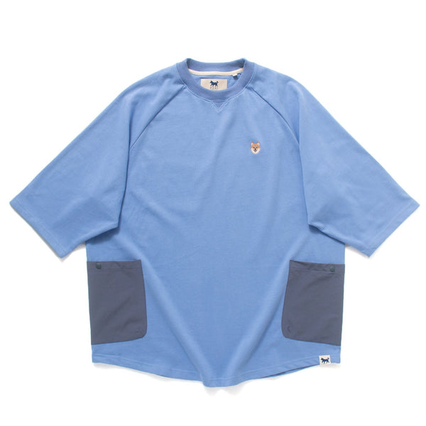 (YT640) Cropped Sleeve Raglan Tee