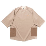 (YT640) Cropped Sleeve Raglan Tee