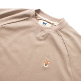 (YT640) Cropped Sleeve Raglan Tee