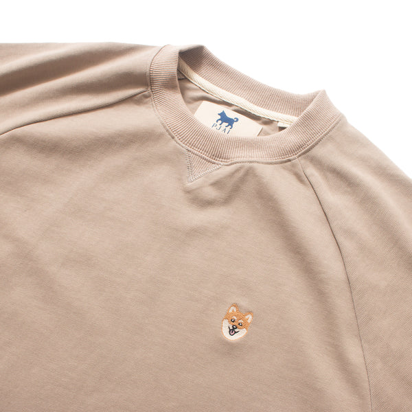 (YT640) Cropped Sleeve Raglan Tee