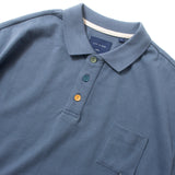(TP591) Color Button Polo Tee