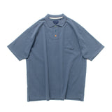 (TP591) Color Button Polo Tee