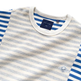 (TP646) Heavyweight Stripe Terry Tee