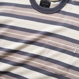 (TP760) Oversize Stripe Pocket Tee