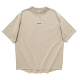 (TP769) Mid Collar Tee