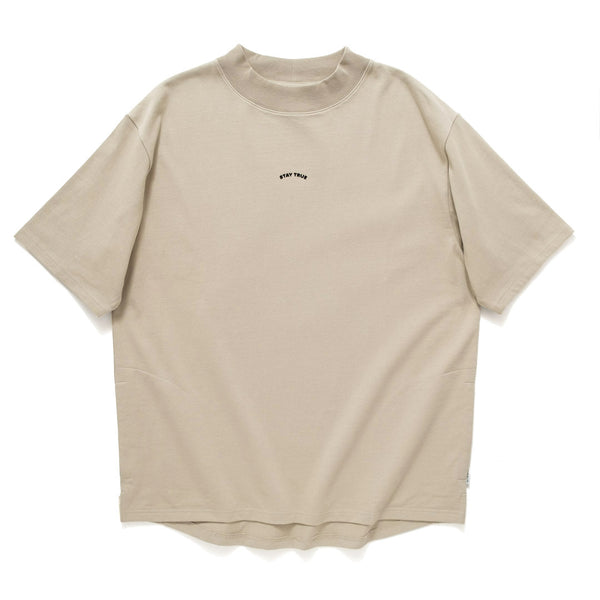 (TP769) Mid Collar Tee